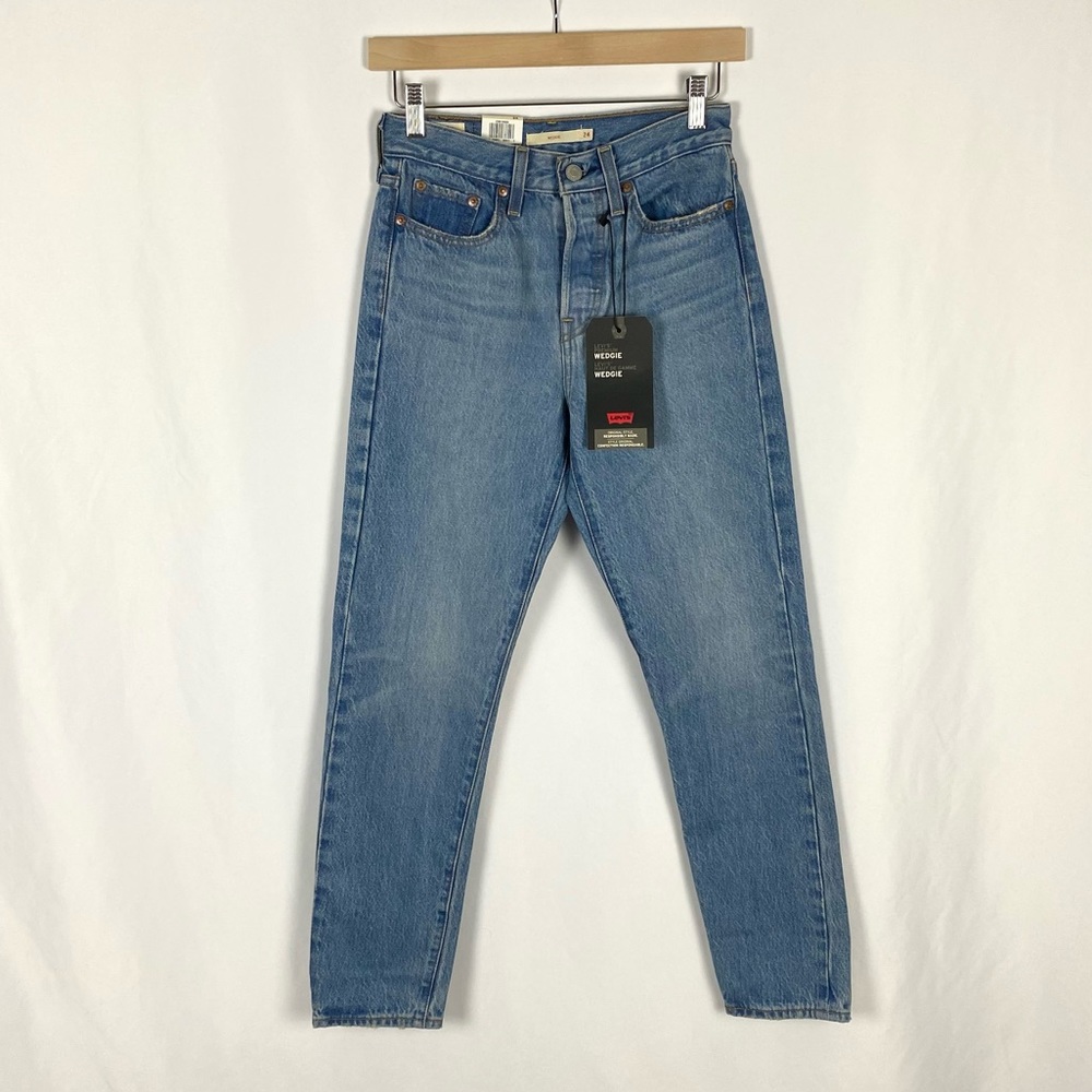 Levi’s Wedgie Icon Jeans Size 24 - Picture 2 of 7